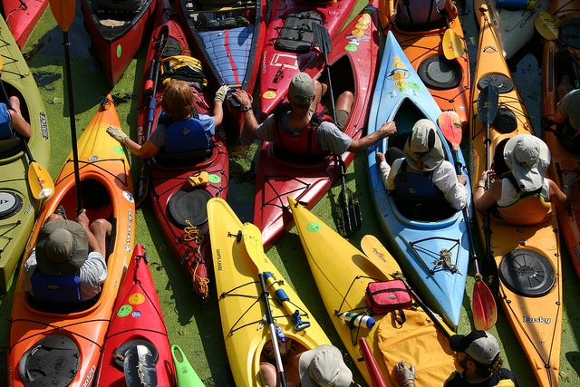 Navegar en kayak